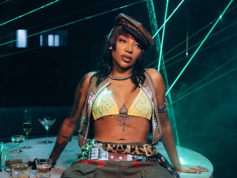 99 bet e confiável - A cantora Ludmilla em ensaio do disco 'Fragmentos'